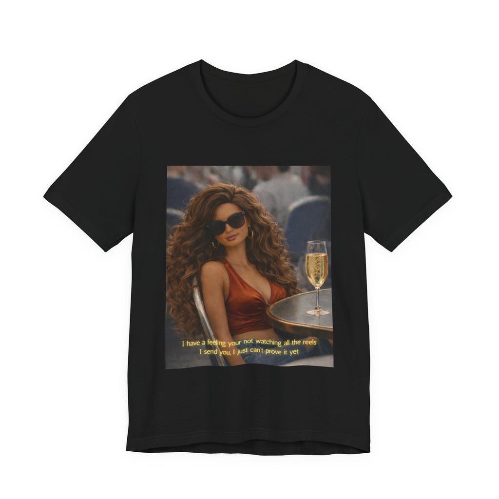 Graphic Meme T | Vintage Glam