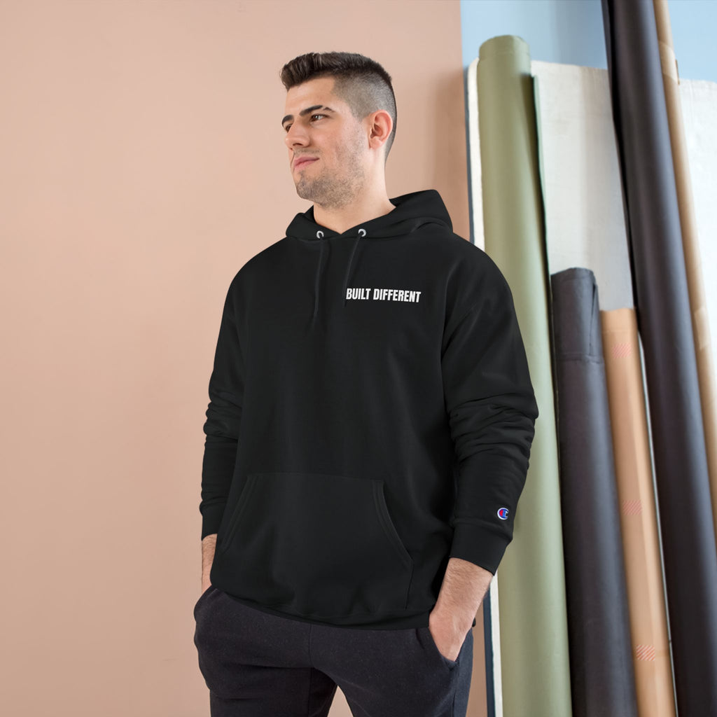 Built Different Hoodie — Pullover, Bold Motivational Streetwear