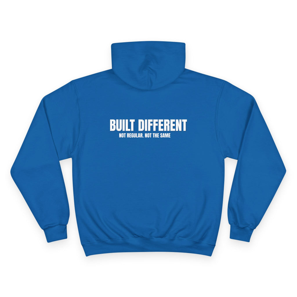 Built Different Hoodie — Pullover, Bold Motivational Streetwear