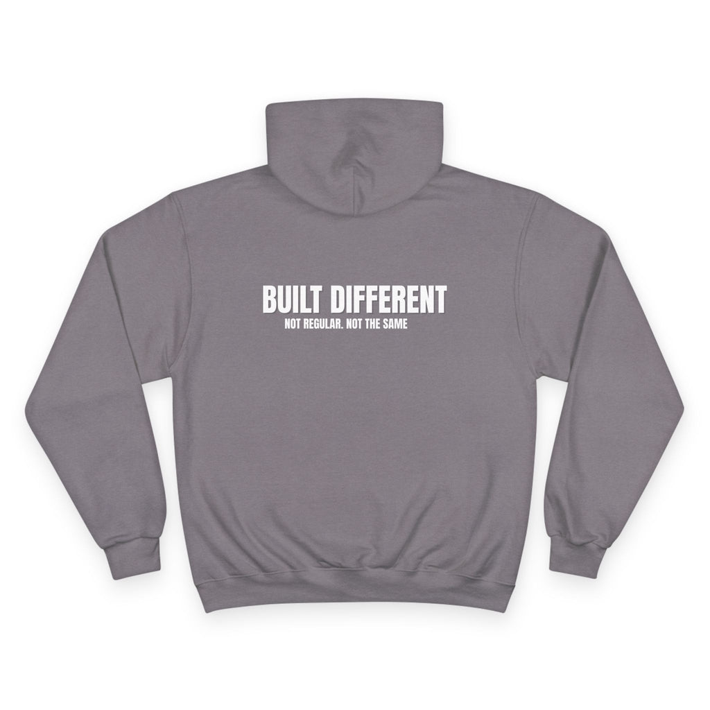 Built Different Hoodie — Pullover, Bold Motivational Streetwear