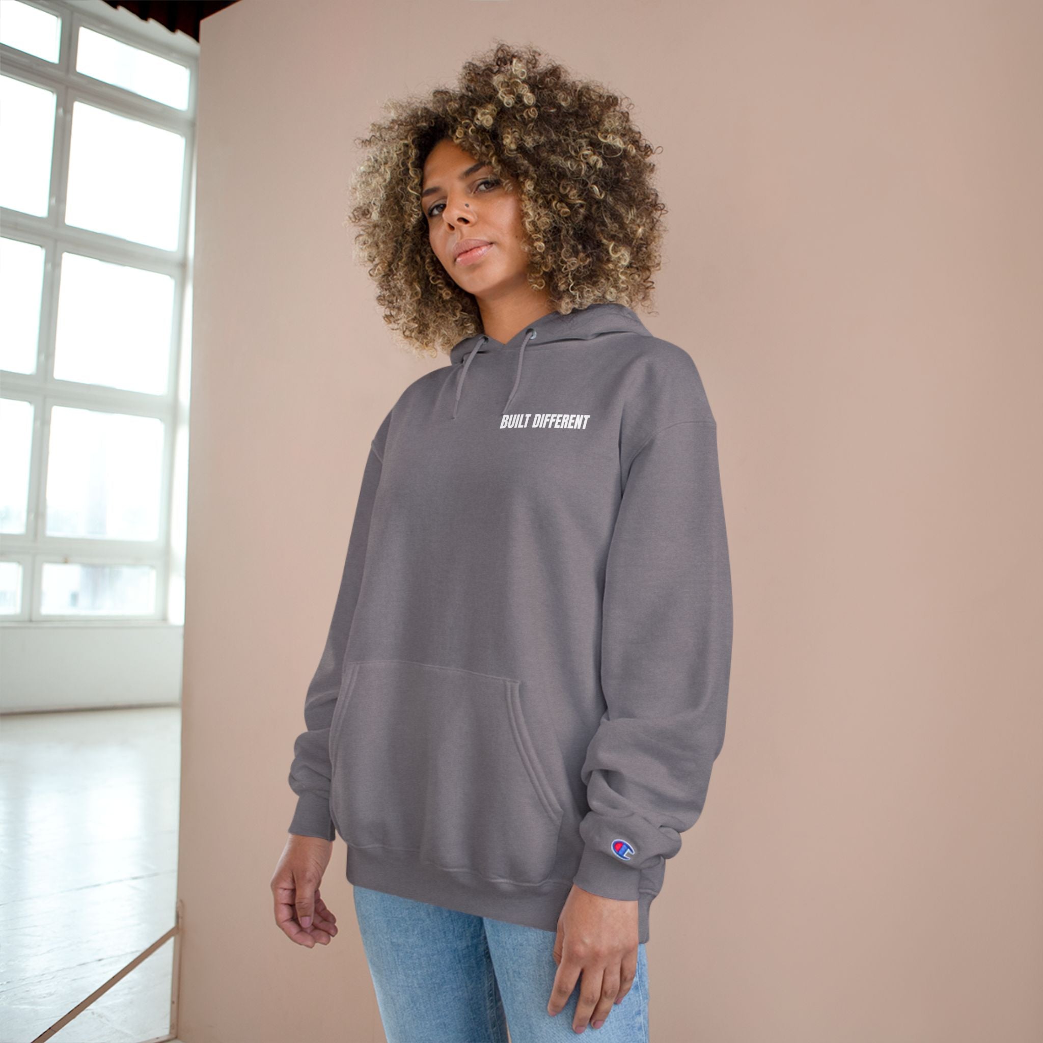 Built Different Hoodie — Pullover, Bold Motivational Streetwear