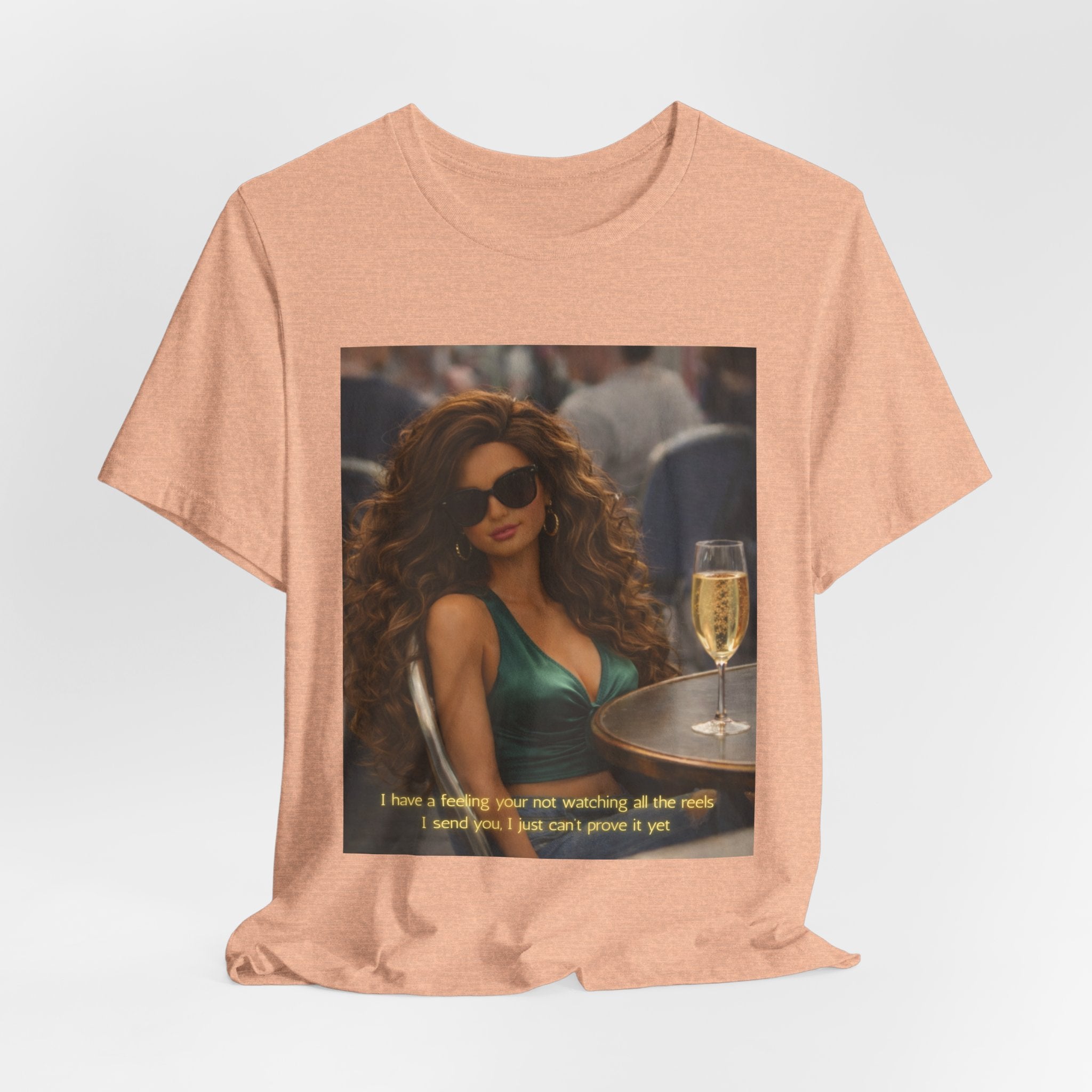 Graphic T‑Shirt — Ladies relatable Meme Top