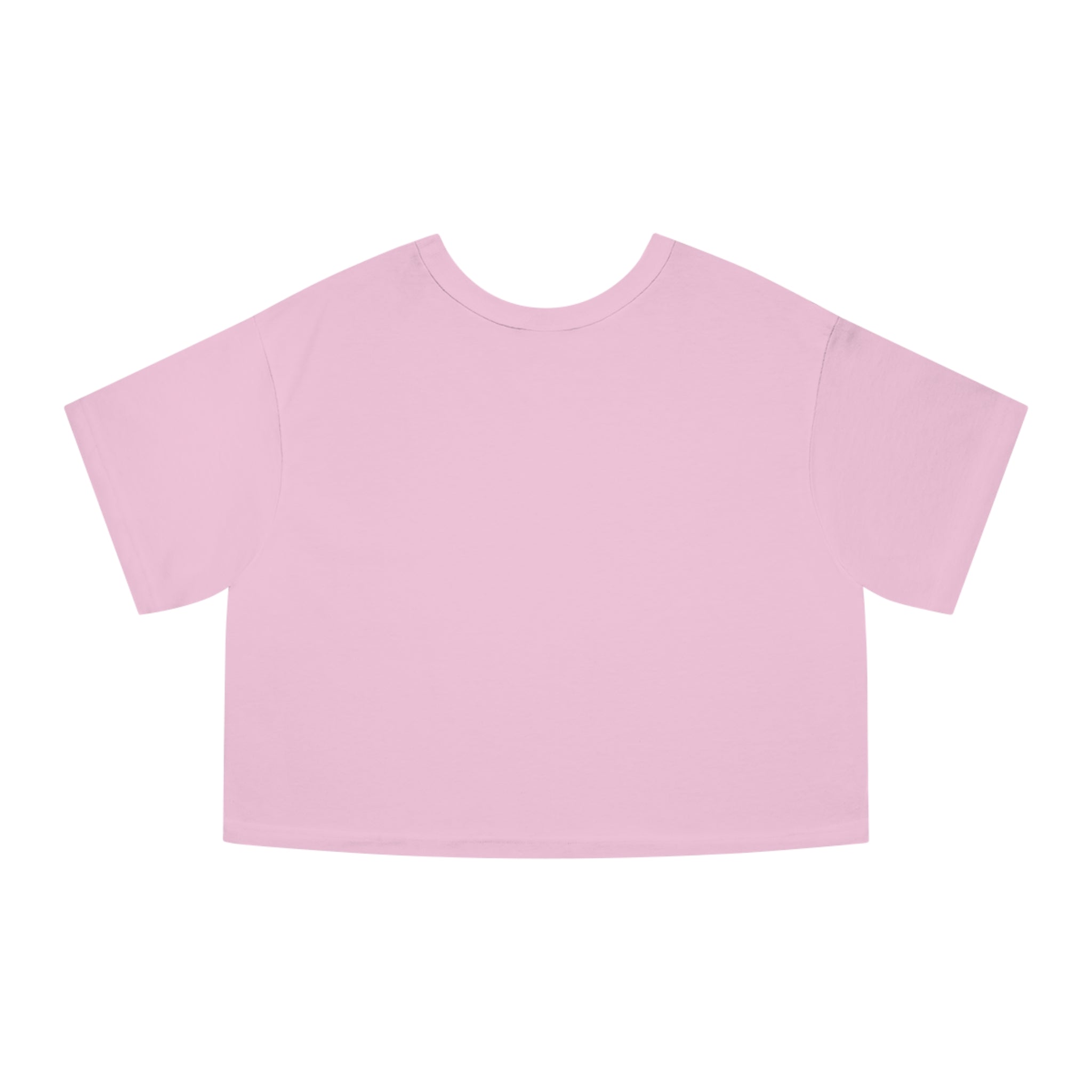 Built Pretty Cropped Tee — Pink Bow Graphic