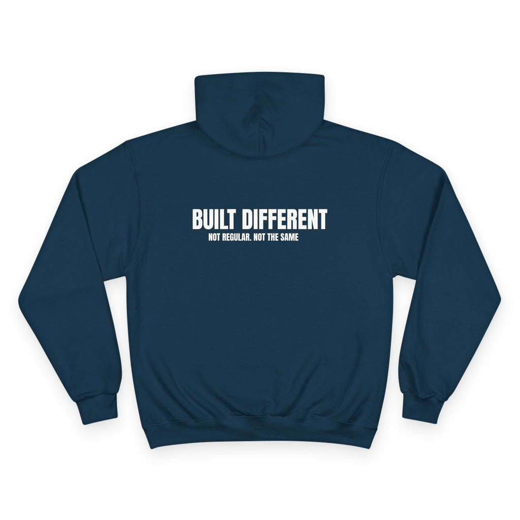 Built Different Hoodie — Pullover, Bold Motivational Streetwear