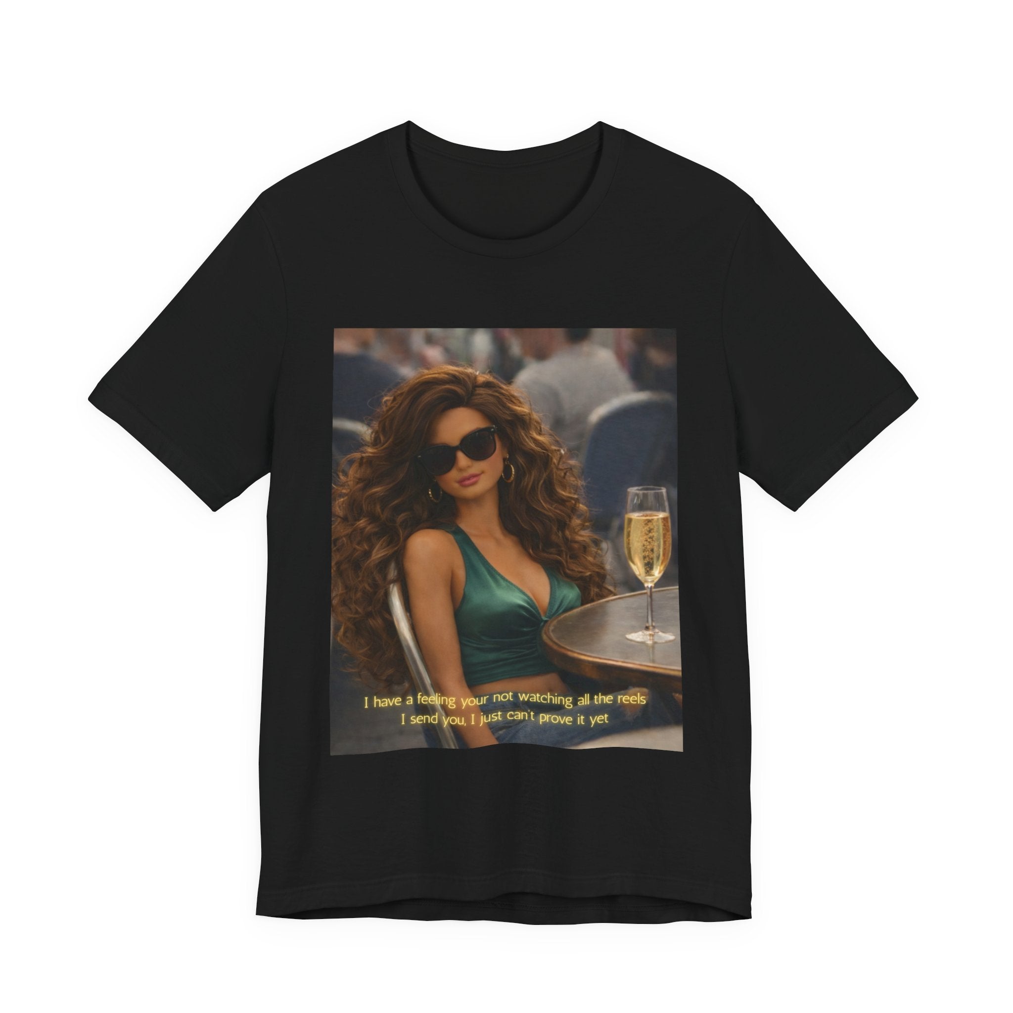 Graphic T‑Shirt — Ladies relatable Meme Top