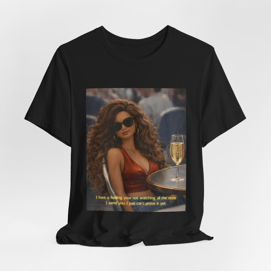 Graphic Meme T | Vintage Glam