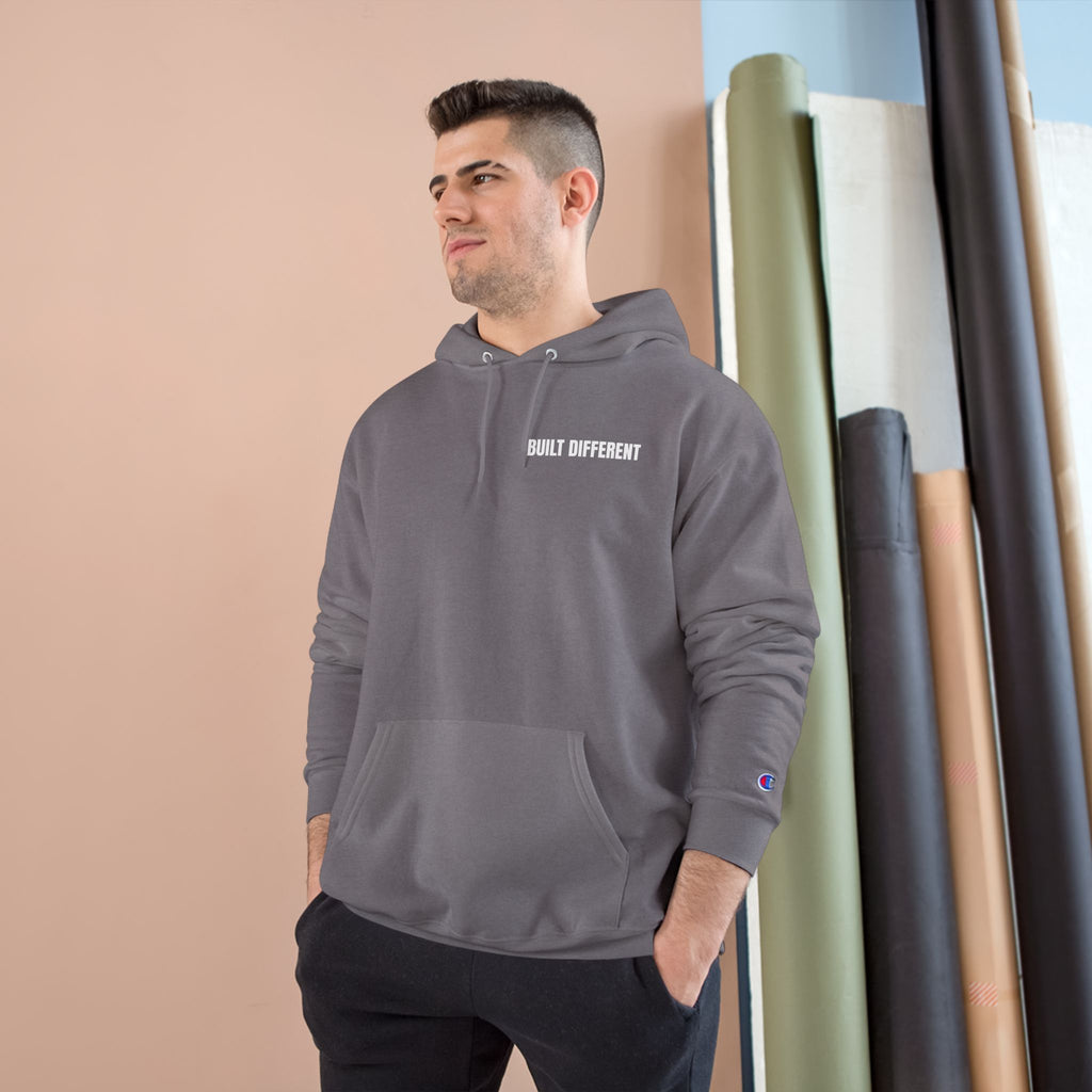 Built Different Hoodie — Pullover, Bold Motivational Streetwear