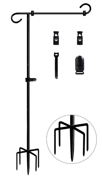 Premium Garden Flagpole (12' x 18")